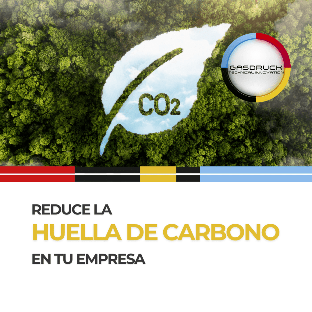 Publicación de Linkedin con texto y una imagen de de un bosque y una hoja que representa el co2 del planeta